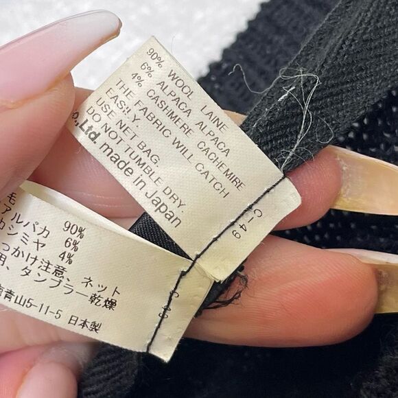 Junya Watanabe Comme Des Garçons Wool/Cashmere Dress S - Picture 4 of 7